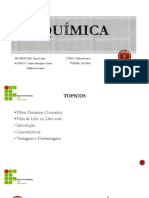 Química Pilha de Lítio