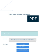 Team Charter Template and Exercise