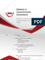 Modulo 5 - MANEJO, HOMOGENEIZACION Y ALMACENAMIENTO DE LA MATERIA PRIMA