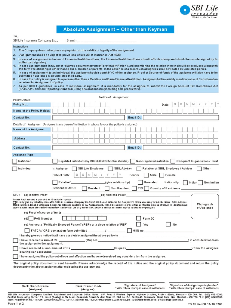 Absolute Assignment Other Than Keyman Form English | PDF | Assignment ...