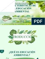 Características de La Educación Ambiental.