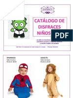 Catalogo Ventas Disfraces Niños - Disfraces Importados Arequipa 21oct22