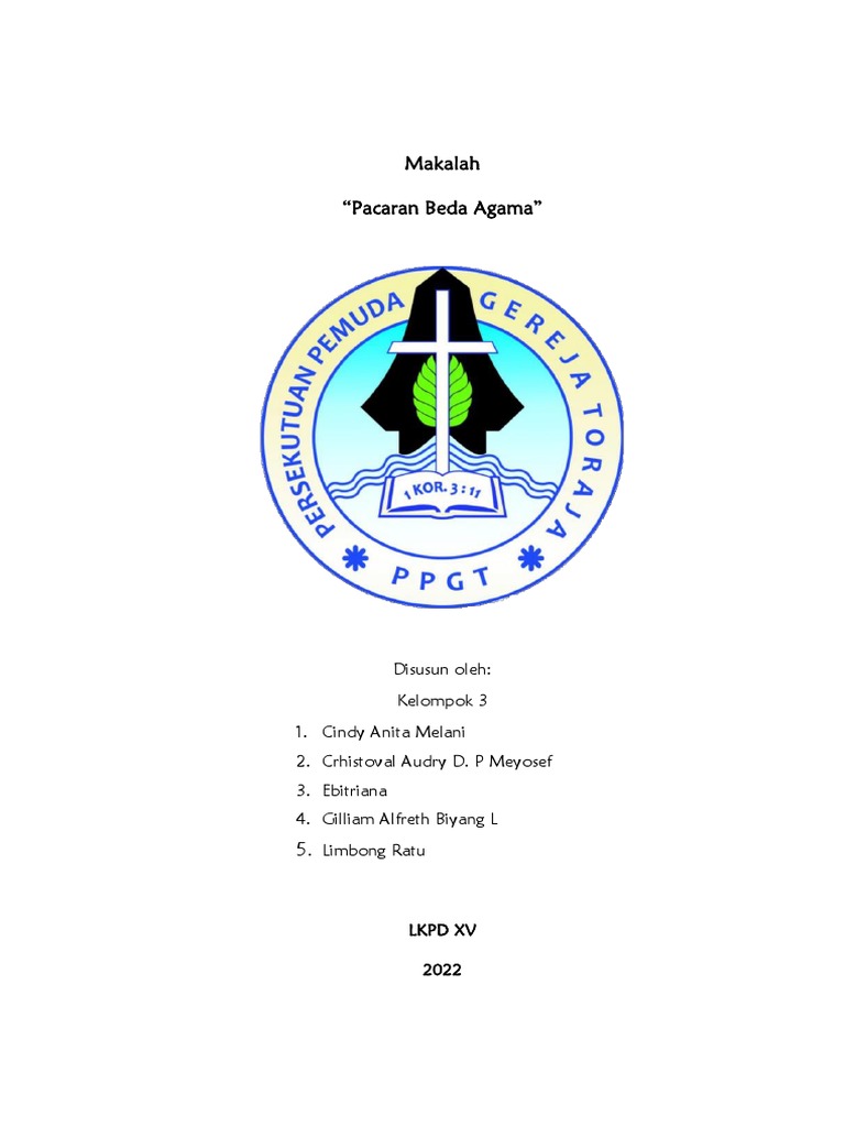 Etika dan Pandangan Alkitab Pacaran Beda Agama | PDF