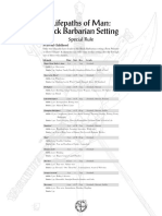 The Burning Wheel Black Barbarian Setting