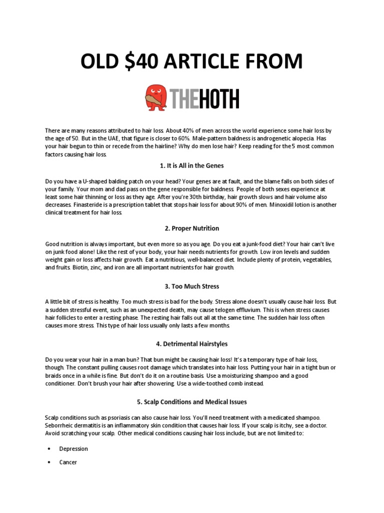 Hair Loss PDF