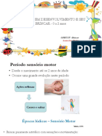 Desenvolvimento infantil e brincar nos primeiros anos