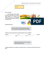 Secuenciación Didáctica - Uso de La B, V y W