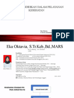 Pertemuan 7 PPK (Pendidikan Dalam Pelayanan Kesehatan) Oleh Eka Oktavia, S.TR - Keb.,Bd.,MARS