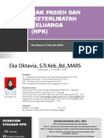 Pertemuan 10 HPK (Hak Pasien Dan Keterlibatan Keluarga) Oleh Eka Oktavia, S.TR - Keb.,Bd.,MARS