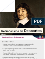 O Racionalismo de Descartes