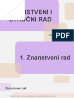 Stručni I Znanstveni Radovi