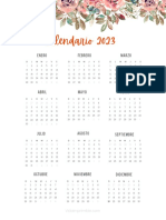 Calendario 2023 Inicio Domingo 2