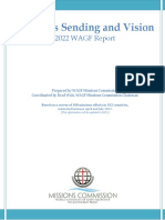 Report On WAGF Missions Sending and Vision Sept 2022