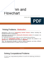 Algorithm and Flowchart