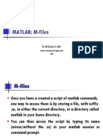 SME1013 Matlab M Files