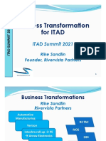 Speaker Business Transformation For ITAD 3