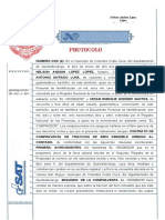 No.2 - Contrato de Compraventa de Fraccion de Bien Inmueble Con Registro