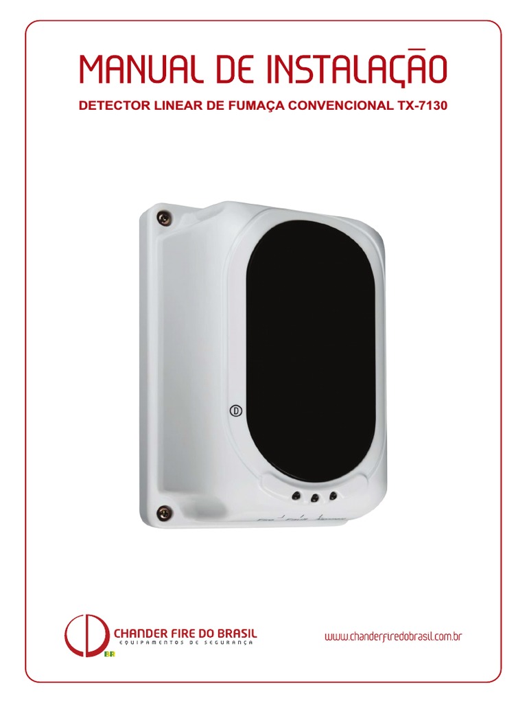 Manual do Detector TX-7130 Chander Fire | PDF | Diodo emissor de luz ...