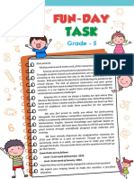 Fun-Day Task - Grade-5 (2022-23)