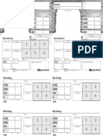 Mausritter Character Sheets