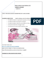Subject: English Class: Vi: Link For PDF Format of The Book Honeysuckle
