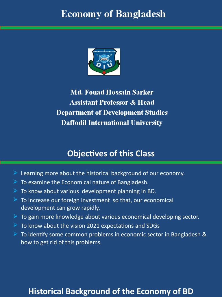 Economy of Bangladesh | PDF | Budget | Economic Growth