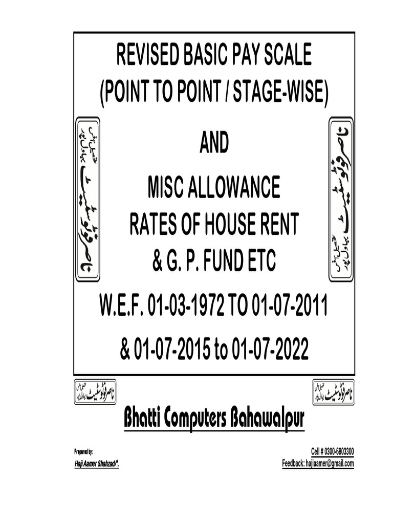 House Rent Allowance Chart 2022 | PDF