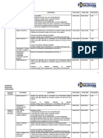 Cronograma - Actividades - Modalidad - Linea P61 G39