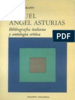 Miguel Angel Asturias Bibliografia Italiana y Antologia Critica 1078644