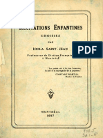 Livres de Chants Enfantins