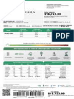 Empacadora Murgati Sa de CV: Total $18,723.56