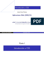 Introducci Onacss: Aplicaciones Web (2020/21)