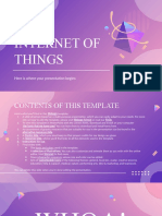 Internet of Things - by Slidesgo