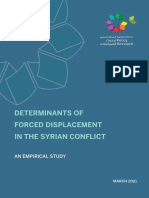 SCPR The Determinants of Forced Displacement in The Syrian Conflict en