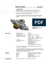 Rack Pinion Actuator