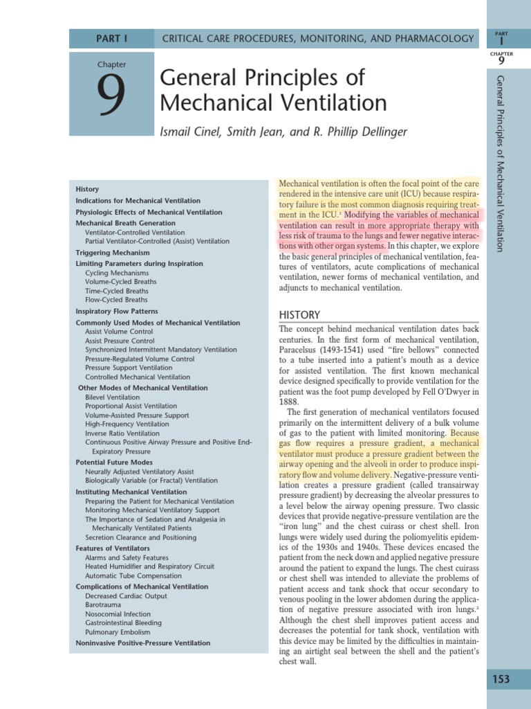 9 Mechanical Ventilation PDF
