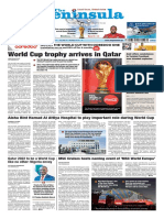 World Cup Trophy Arrives in Qatar: Aisha Bint Hamad Al Attiya Hospital To Play Important Role During World Cup