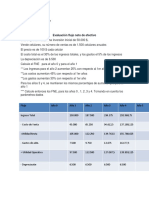 Evaluacion Flujo Neto de Efectivo (Alejandro Leon 30446860)