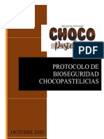 Protocolo de Bioseguridad Chocopastelicias