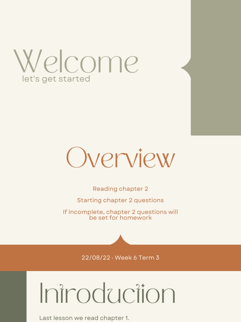 Chapter 2 Reading and Analysis Guide | PDF