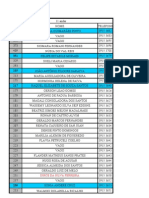 Lista de nomes e telefones de 11 andar de prédio