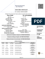CUV-2022-00554489: Certificado Único Vehicular de Lada Niva 2002