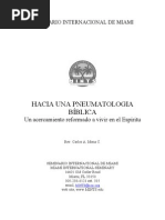 Hacia Una Pneumatologia Biblica