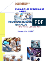 Recursos Humanos en Salud - 2017-I