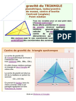 Centre Gravitc3a9 Du Triangle Du Tetraedre