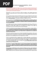 Respuesta de Aruntani S.A.C sobre cuenca Llallimayo