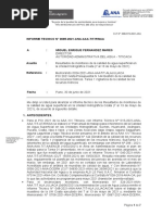 INFORME TECNICO N° 0085-2021-ANA