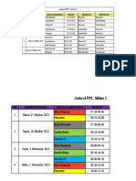 Jadwal PPL Kelompok 9