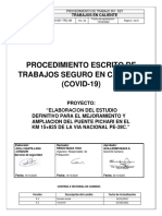 Procedimiento de Trabajos en Caliente - Pte. Pichari