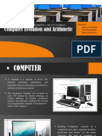 GROUP 1- COMPUTER EVOLUTION & ARITHMETIC